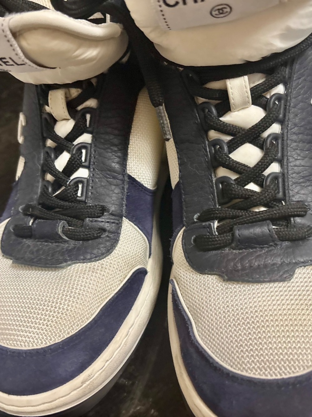 Chanel high top sneakers - Picture 2 of 6